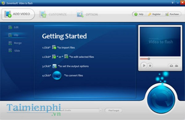 Doremisoft Video to Flash Converter