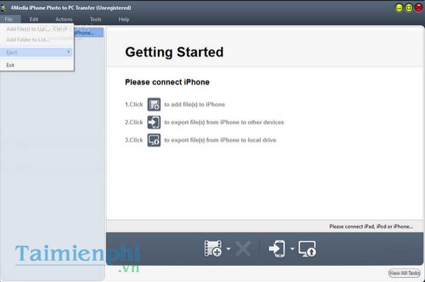 4Media iPhone Photo to PC Transfer