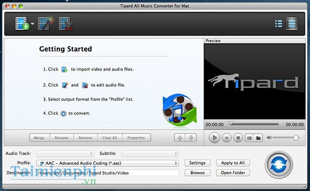 Tipard All Music Converter for Mac