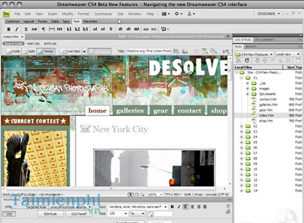 Adobe Dreamweaver