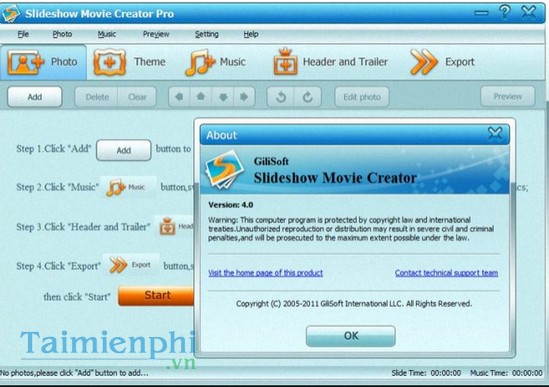 download Slideshow Movie Creator