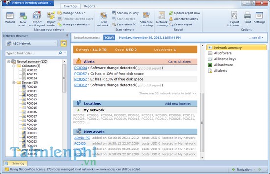 Network Inventory Advisor