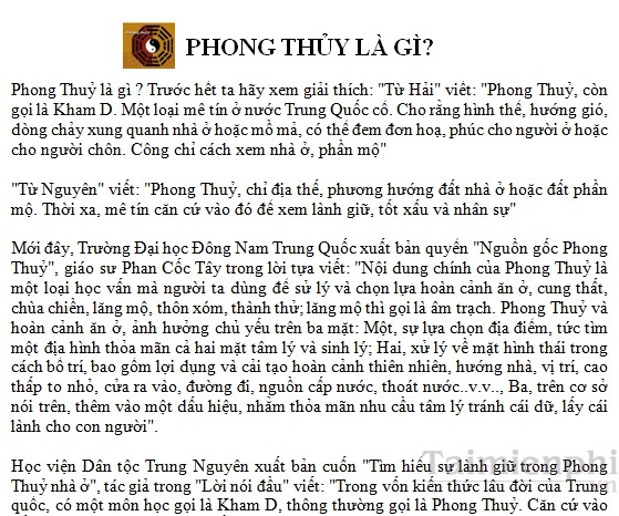 Xây dựng nhà ở theo phong thủy xay dung nha o theo phong thuy