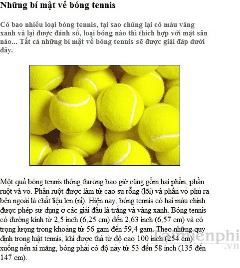 hoc choi tennis