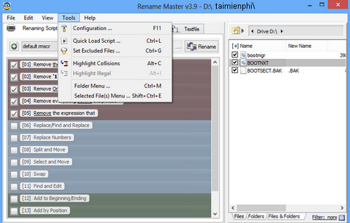 download rename master