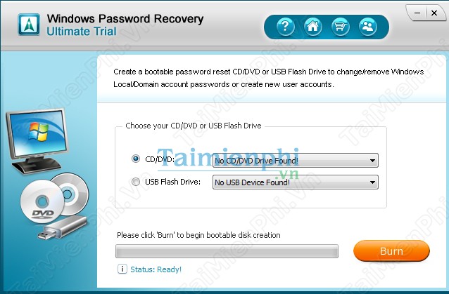 Windows Password Recovery Tool Ultimate