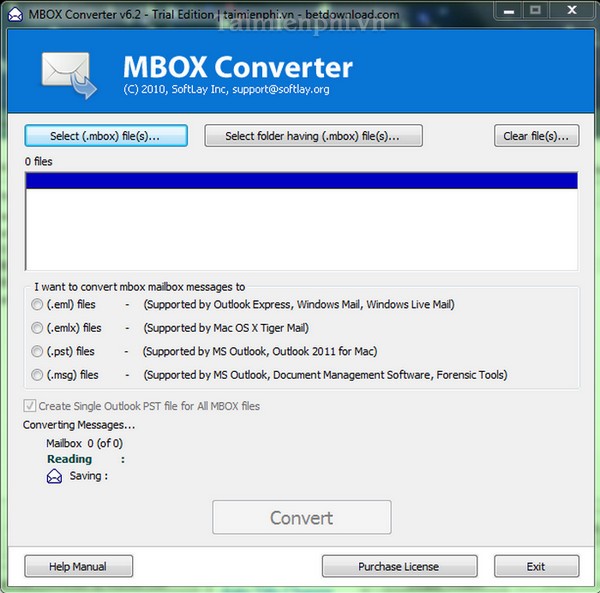 MBOX Converter