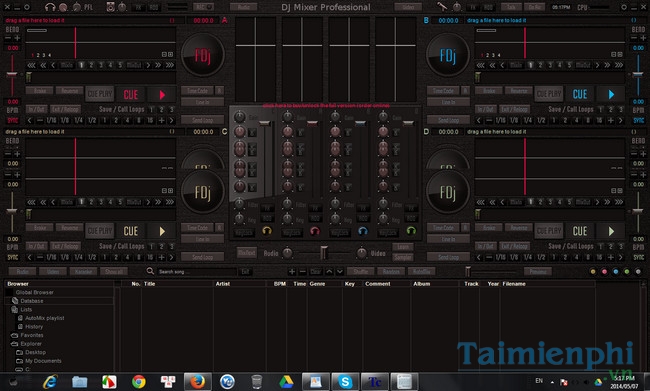 DJ Mixer Professional