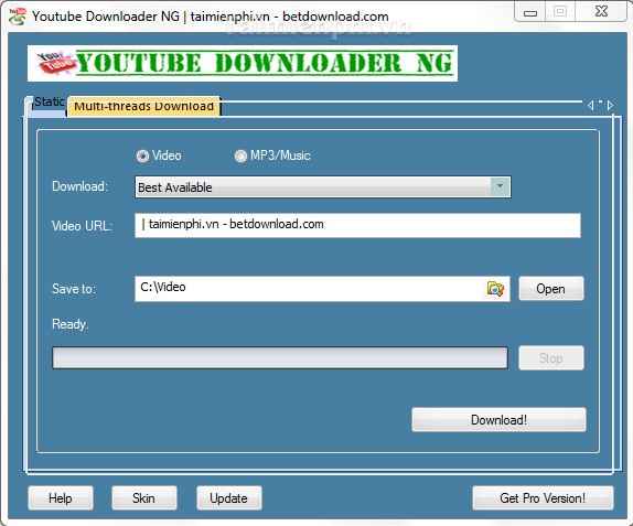 YouTube Downloader NG