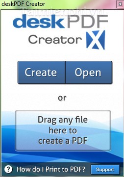 deskPDF Creator