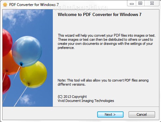 PDF Converter for Windows 7