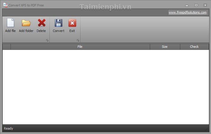 XPS to PDF Converter