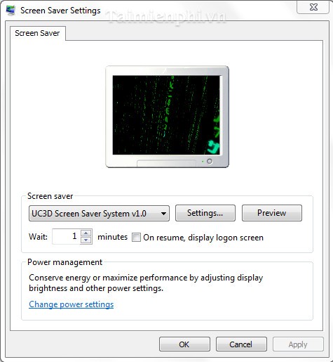 Matrix Trilogy 3D Code Screensaver