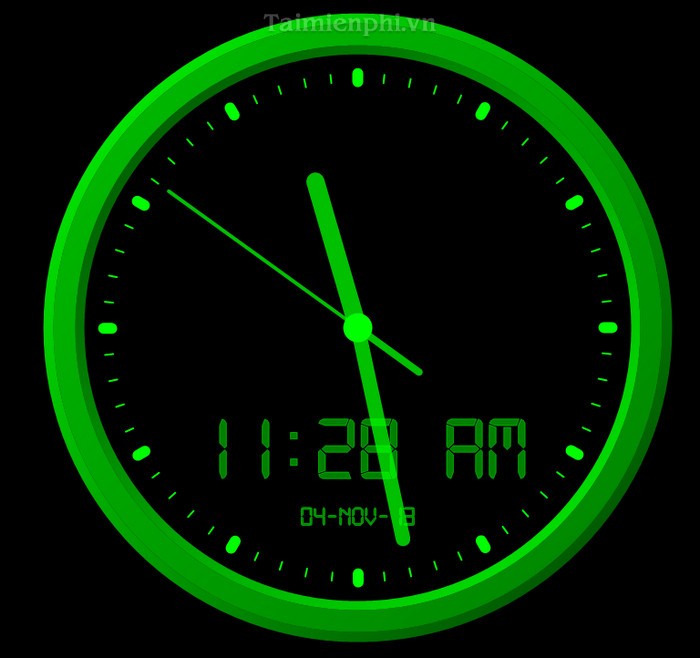Analog Clock 7
