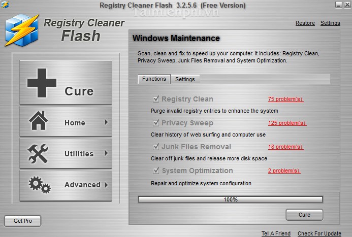 Registry Cleaner Flash