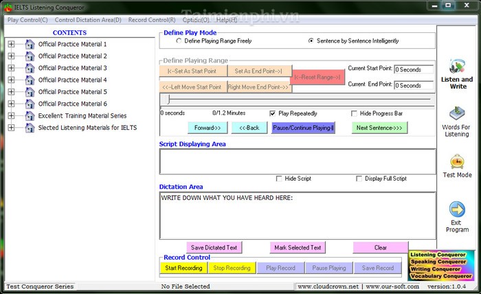 IELTS Listening Conqueror