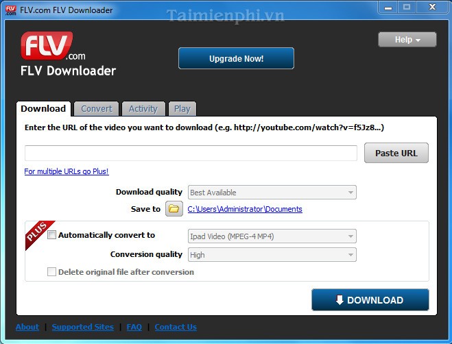 FLV com FLV Downloader