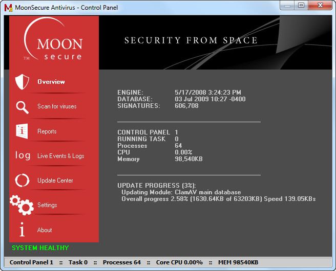 Moon Secure Antivirus