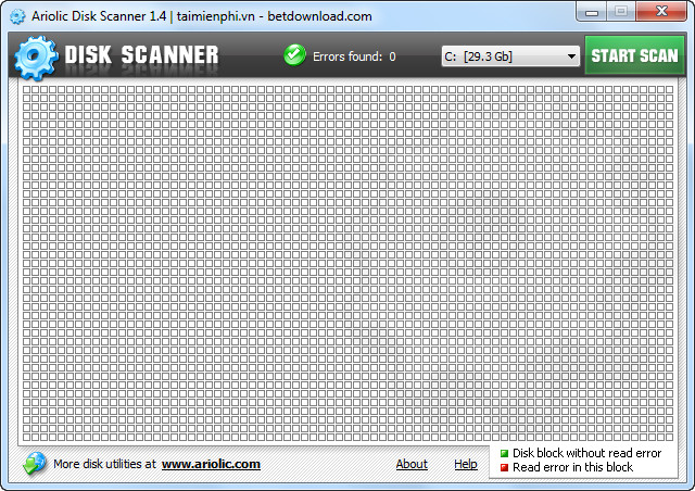 Ariolic Disk Scanner