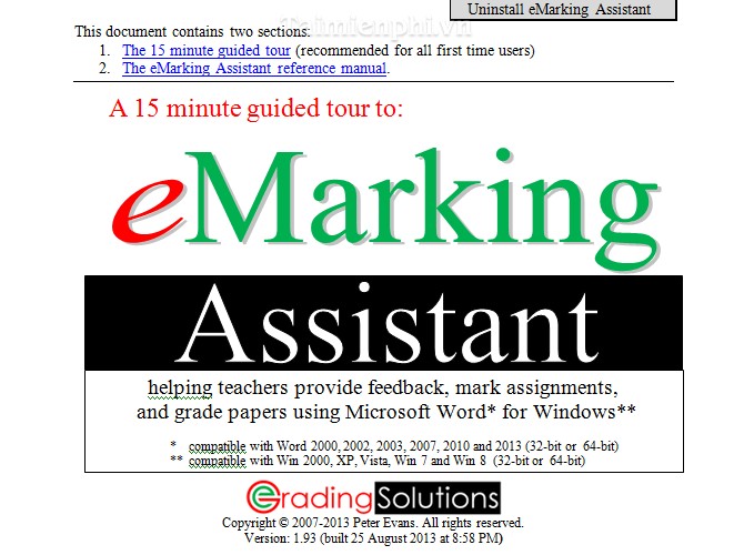 eMarking Assistant