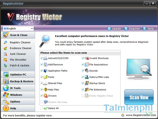 Registry Victor
