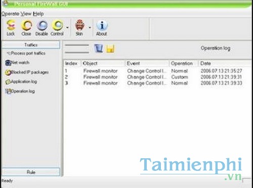 Xanv personal firewall