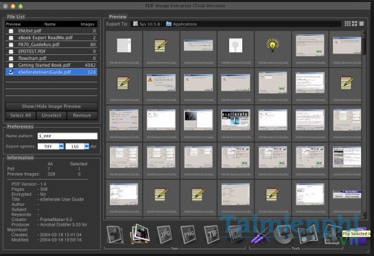 PDF Images Extractor for Mac