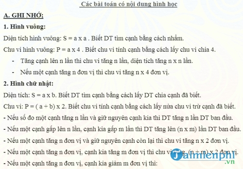 cac bai toan co noi dung hinh hoc
