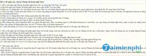 don de nghi cap lai chung chi hanh nghe duoc
