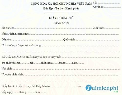 giay chung tu ban sao