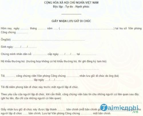 giay nhan luu giu di chuc