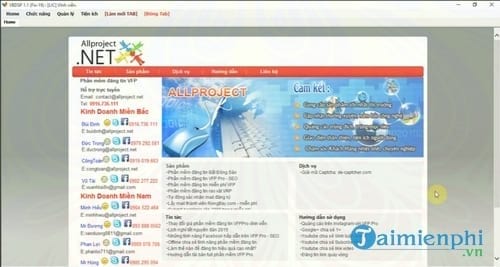 phan mem dang tin bds allproject