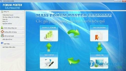 phan mem dang tin inet forum poster