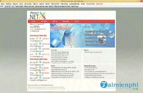 phan mem dang tin vfp