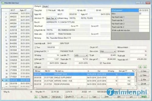 phan mem ke toan doanh nghiep tour igreens