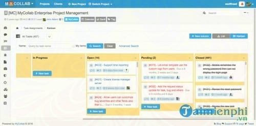 phan mem quan ly du an khach hang mycollab