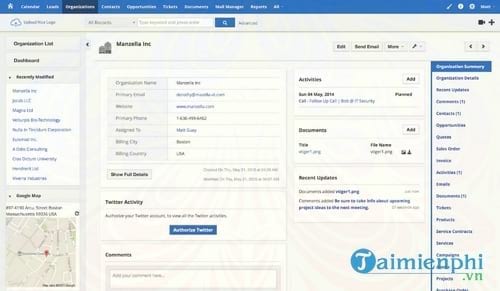 phan mem quan ly khach hang vtiger