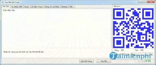 phan mem tao ma qr code offline