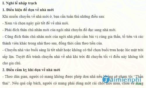 thu tuc nhap trach ve nha moi