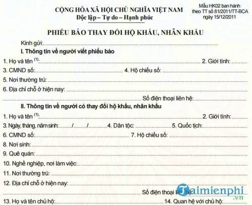 thu tuc tach so ho khau