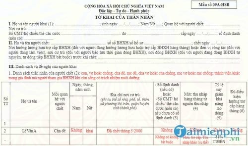 to khai cua than nhan