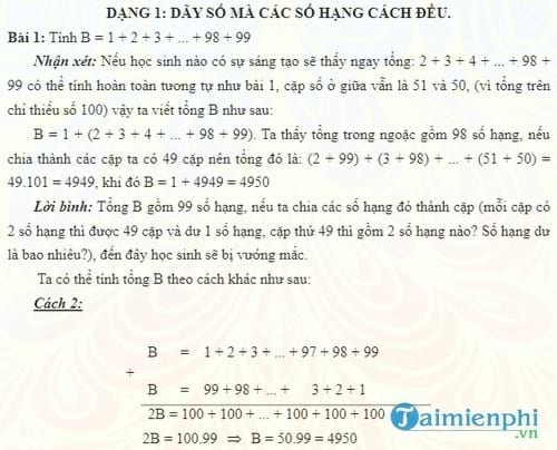 cac dang toan nang cao lop 7