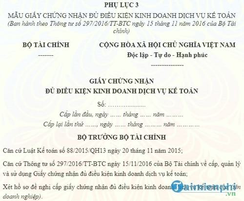 mau giay chung nhan du dieu kien kinh doanh dich vu ke toan
