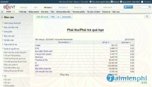 phan mem ke toan ecount