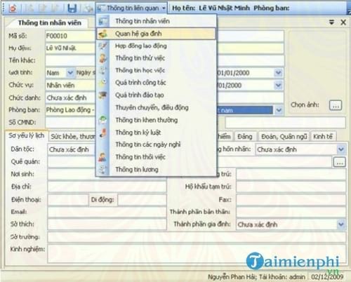 phan mem tinh luong hs hrm