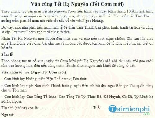 van cung tet ha nguyen