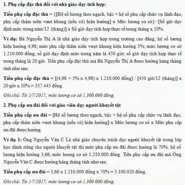 huong dan moi ve cach tinh phu cap doi voi giao vien