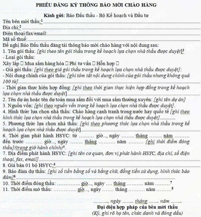 mau phieu dang ky thong bao moi chao hang