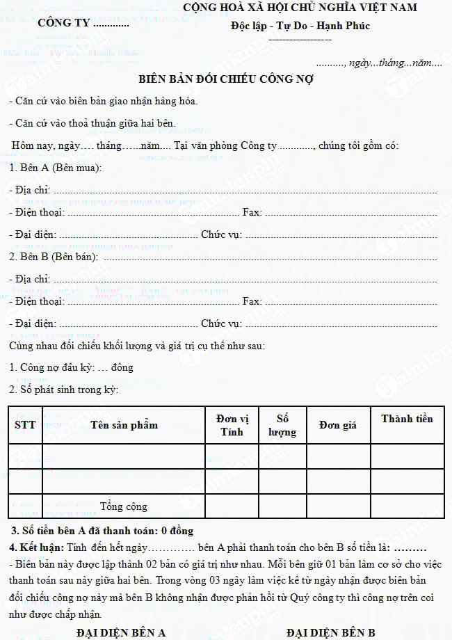 mau bien ban doi chieu cong no