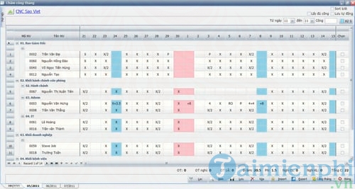 phan mem cham cong tinh luong sao viet